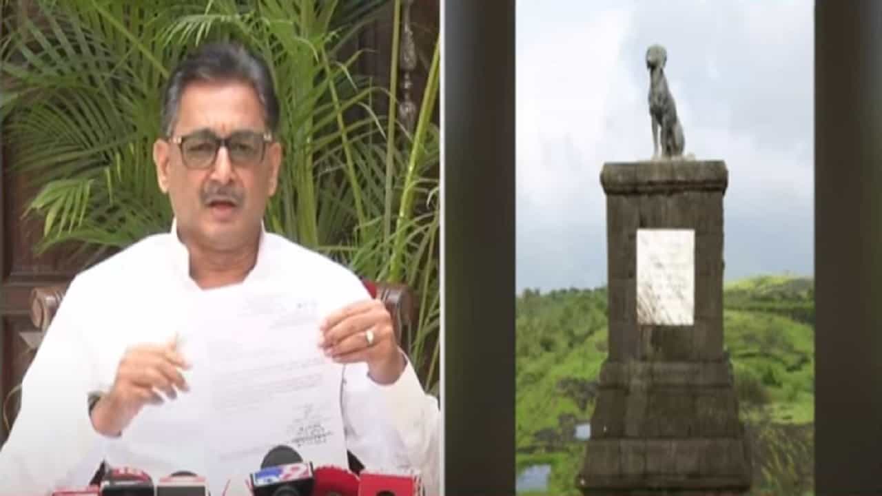Waghya Dog Controversy : संभाजीराजेंचं वाघ्या कुत्र्याबाबत पुन्हा भाष्य, 'महाराजांना अग्नि दिला त्यावेळी...'