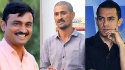 आमिर खानने घेतली संतोष देशमुख यांच्या कुटुंबीयांची भेट; मुलगा विराजला मारली मिठी