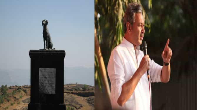 रायगडावरुन वाघ्या कुत्र्याची समाधी हटवण्यासाठी संभाजीराजेंच पत्र, इतिहासतज्ज्ञ श्रीमंत कोकाटे म्हणतात...