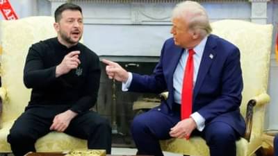 Trump-Zelensky Clash News : जेवण सोडा, सलाडचा एक तुकडा उचलू दिला नाही, ट्रम्पनी जेलेंस्कीना कसं पळवलं? Inside Story