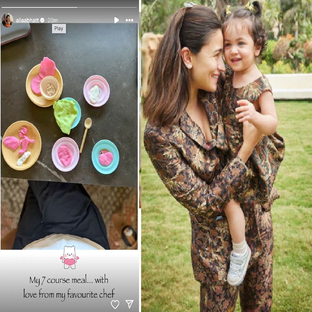 Alia Bhatt daughter Raha cooked
