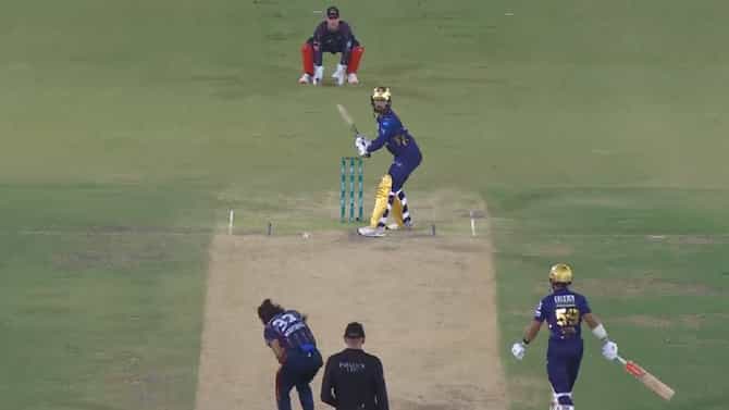 PSL 2025 : पाकिस्तानी गोलंदाजाने केलं वादग्रस्त सेलिब्रेशन! भारताविरूद्धच्या सामन्यात उडाली होती खळबळ