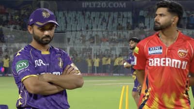 KKR vs PBKS : नंबर 5 आणि 7 आमनेसामने, पंजाब किंग्सचा केकेआरविरुद्ध बॅटिंगचा निर्णय