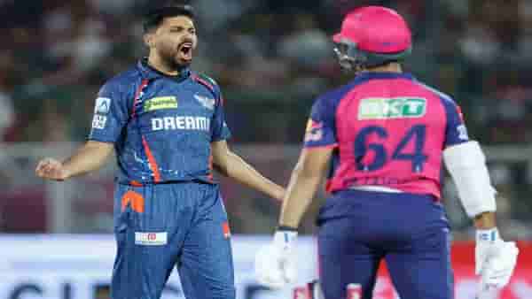 RR vs LSG : आवेश खानकडून 9 धावांचा शानदार बचाव, लखनौचा 2 रन्सने विजय, राजस्थानचा सहावा पराभव