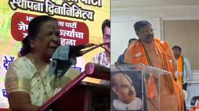 आपली काँग्रेस झाली का? भाजप नेते सुधीर मुनगंटीवारांचे शोभा फडणवीस यांनी टोचले कान