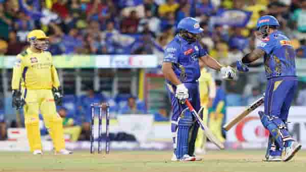 MI vs CSK : रोहित-सूर्याची शतकी भागीदारी, मुंबईची विजयी हॅटट्रिक, चेन्नईला वानखेडेत 9 विकेट्सने लोळवलं
