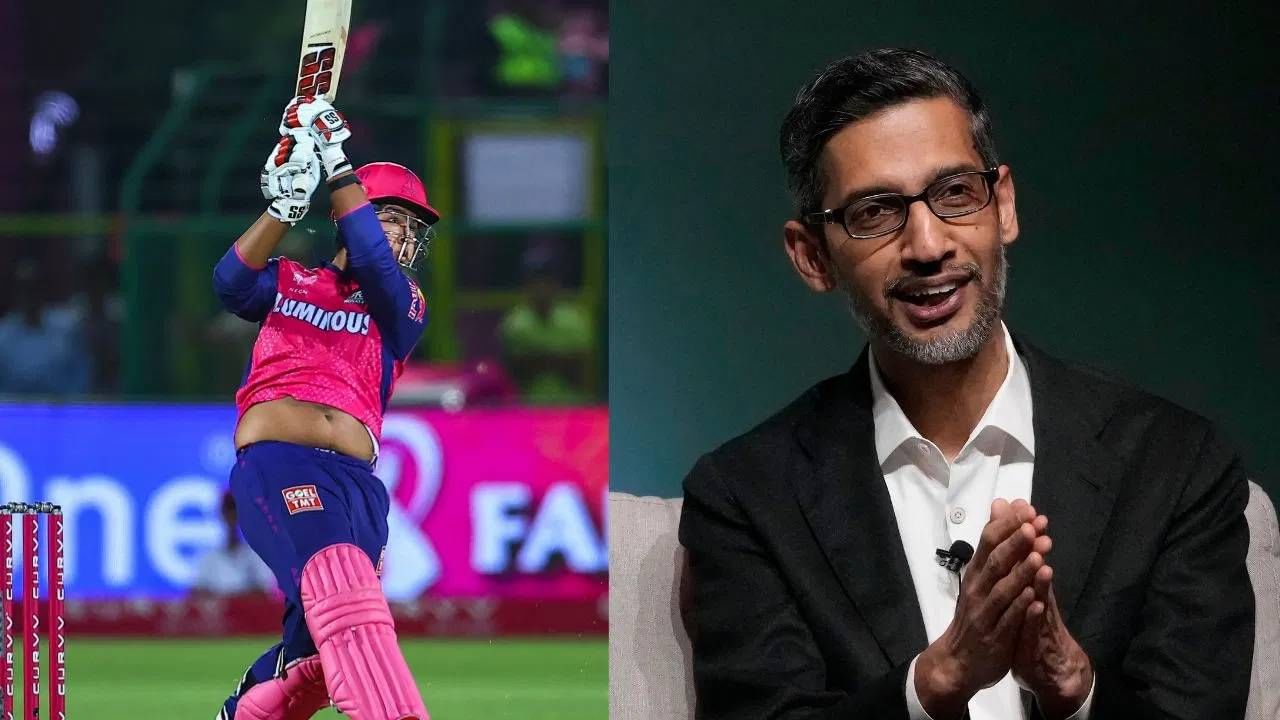 पहिला सामना, पहिल्याच चेंडूवर छक्का, Google चे CEO सुंदर पिचाईही वैभव सूर्यवंशीवर फिदा; असं केलं कौतुक