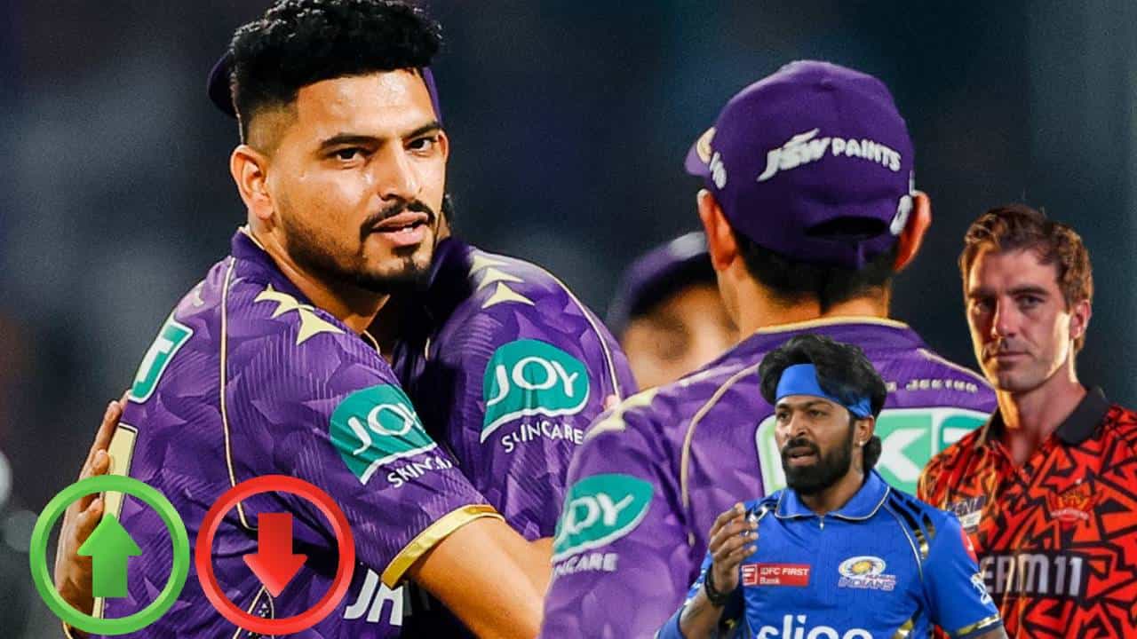 IPL 2025, Point Table : कोलकात्याने हैदराबादला केलं पराभूत, पण मुंबई इंडियन्सला बसला फटका