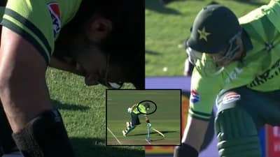 NZ vs PAK: इमाम उल हकच्या जबड्यावर बॉलचा फटका, मैदानातून बाहेर नेलं, पाहा व्हीडिओ