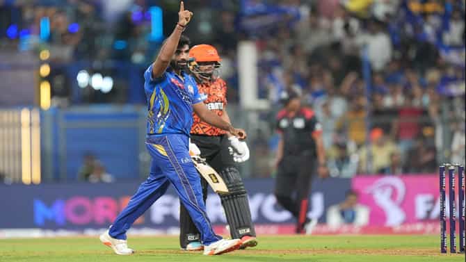 MI vs SRH : हैदराबादला मोठी धावसंख्या करण्यापासून रोखलं, पलटणसमोर 163 धावांचं आव्हान, कोण जिंकणार?