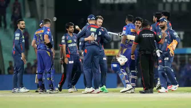 LSG vs MI : मुंबई इंडियन्सचा तिसरा पराभव, लखनौचा रंगतदार सामन्यात विजय, घरच्या मैदानात पलटणवर 12 धावांनी मात