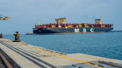 अदानींच्या विंझिजम बंदरावर जगातील सर्वांत मोठ्या कंटनेर शीपचे स्वागत, MSC तुर्कियेची विशेषता काय?