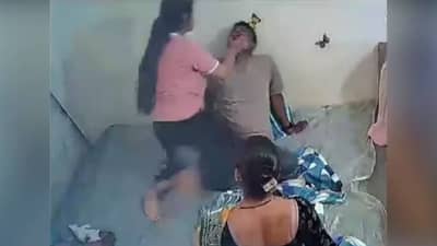 सायब ओ सायब... वाचवा हो... माझी बायको लई मारतीया... Video पाहून अधिकारीही दचकले; लोको पायलट नवऱ्याची...