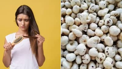 मखानापासून रोखू शकतो केस गळती, जाणून घ्या वापरण्याची सर्वोत्तम पद्धत