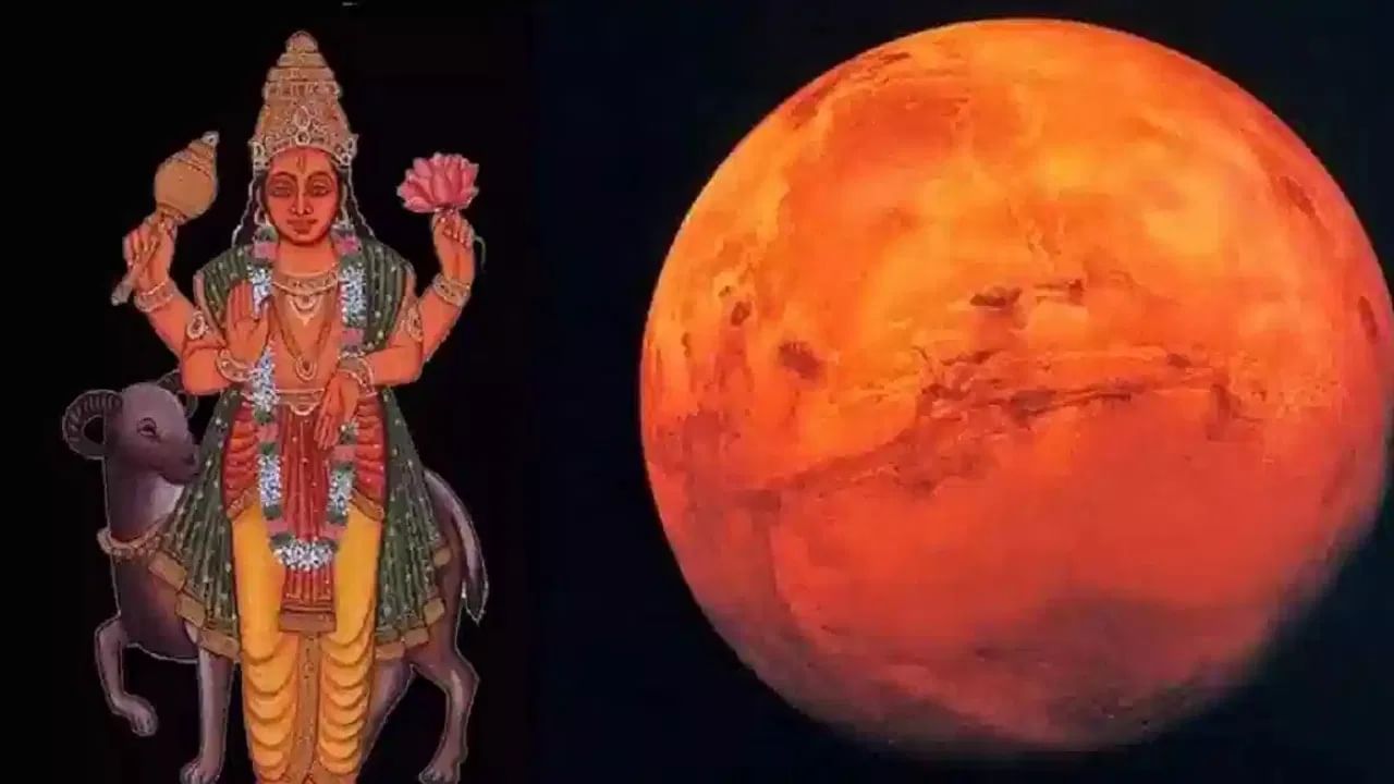 त्यानुसार मंगळ ग्रहाच्या अखत्यारीत 2 राशी येतात. या 2 राशींमध्ये मेष आणि वृश्चिक राशीचा समावेश आहे. तसेच मकर राशीत मंगळ ग्रह सर्वोच्च स्थानी असतो. त्यामुळे मेष, वृश्चिक आणि मकर या 3 राशी मंगळ ग्रहाच्या प्रिय आहेत, असं म्हणू शकतो. याबाबत सविस्तरित्या जाणून घेऊयात. (Photo Credit : Tv9)