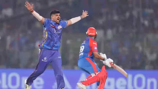 MI vs DC : करुण नायरची खेळी व्यर्थ, मुंबई इंडियन्सने दिल्लीला पराभूत करून केलं कमबॅक