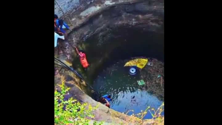 महिला मजूरांना घेऊन जाणारा ट्रॅक्टर विहिरीत कोसळला अन्... नांदेडमध्ये दुदैवी घटना, नेमकं काय घडलं? महिला मजूरांना घेऊन जाणारा ट्रॅक्टर विहिरीत कोसळला अन्... नांदेडमध्ये दुदैवी घटना, नेमकं काय घडलं?