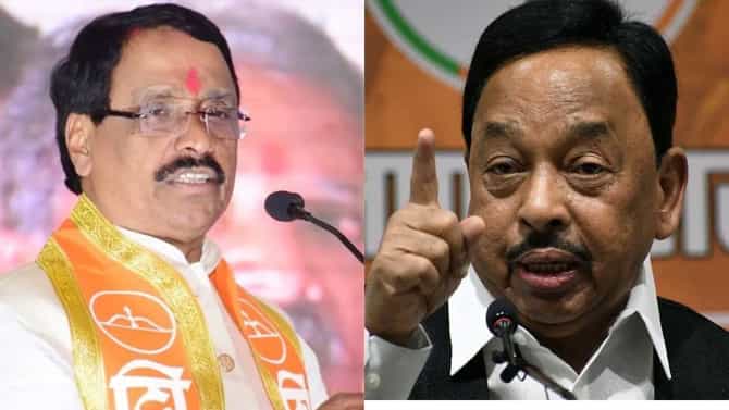 कोंबडीवड्यांवरून राजकारण तापलं, कोंबडी चोरांना..., शिवसेना ठाकरे गटाचा राणेंना खोचक टोला