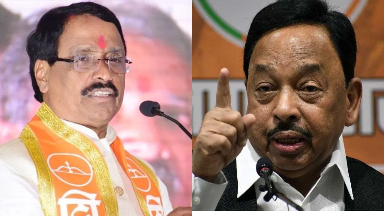 कोंबडीवड्यांवरून राजकारण तापलं, 'कोंबडी चोरांना...', शिवसेना ठाकरे गटाचा राणेंना खोचक टोला