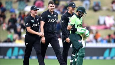 NZ vs PAK 2nd Odi : पाकिस्तानची न्यूझीलंडमध्ये लाज गेली, टी 20iनंतर वनडे सीरिजही गमावली, दुसऱ्या सामन्यात 84 धावांनी धुव्वा