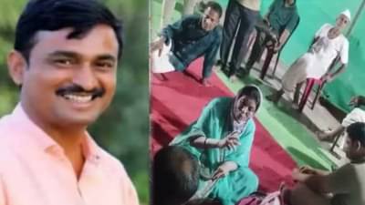 Santosh Deshmukh :  देशमुखांच्या घरी गेलेली अन् फरार कृष्णा आंधळेचे पुरावे जिच्याकडे ‘ती’ महिला कोण? मोठी माहिती समोर