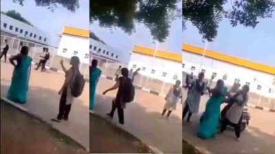 घोर कलीयुग..मोबाईल घेतला म्हणून विद्यार्थिनीची शिक्षिकेला चपलेने मारहाण