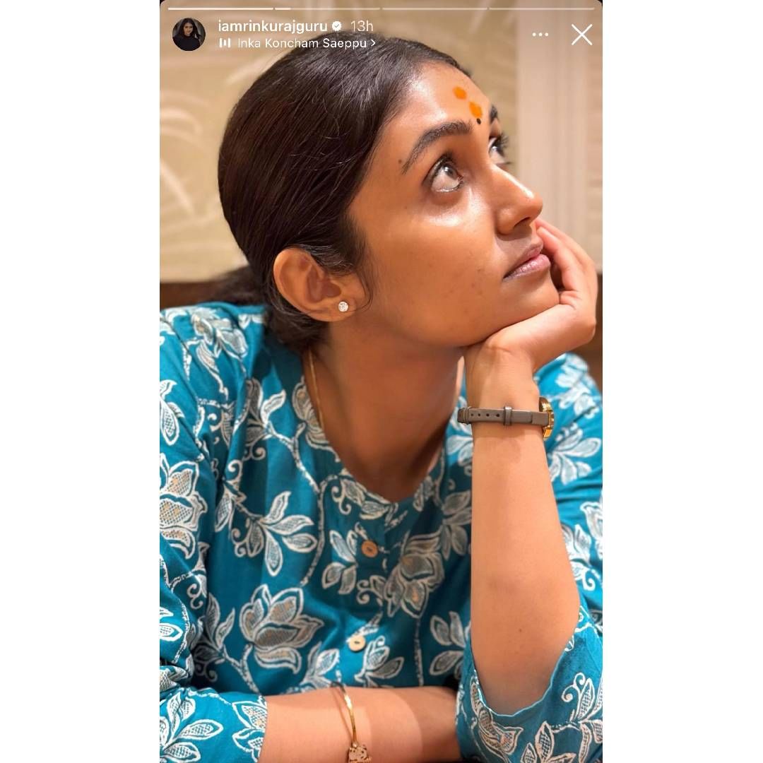 'माझ्या आयुष्यातील पर्मनंट व्यक्तीसोबत डिनर डेट' असं कॅप्शन देत तिने पोस्ट केला होता फोटो