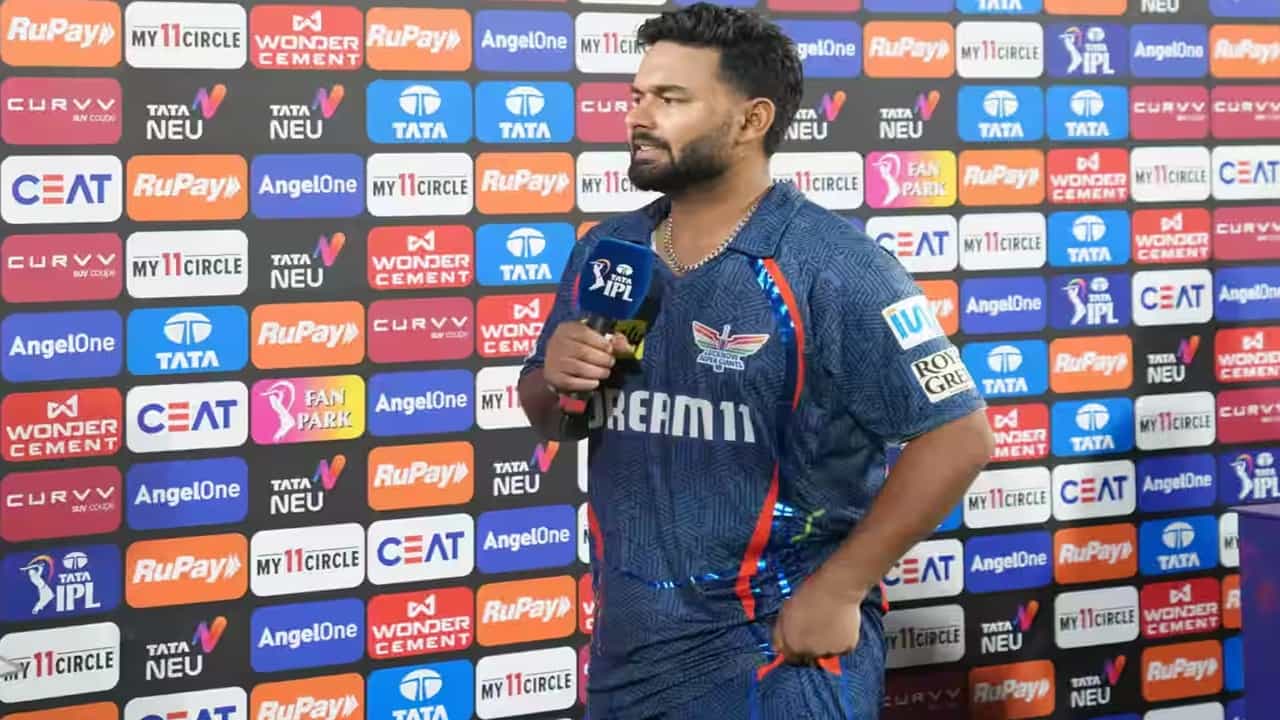 LSG vs PBKS : कॅप्टन ऋषभ पंतने कुणावर फोडलं पराभवाचं खापर? म्हणाला...