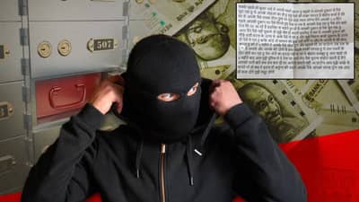 मला फक्त 6 महिने द्या...; चोरी करुन चोराने सोडली चिठ्ठी, वाचून तुमच्याही डोळ्यात येईल पाणी