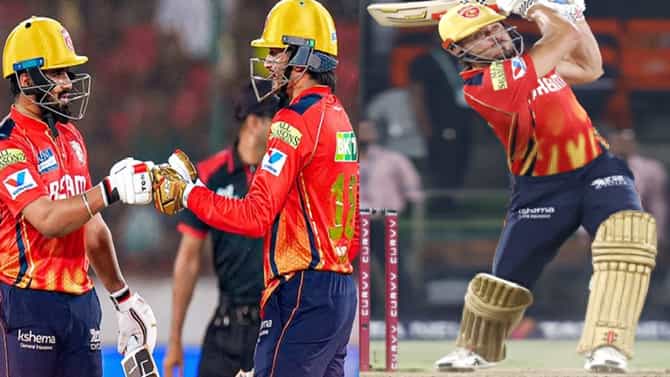 PBKS vs SRH : पंजाबकडून एसआरएचची घरात घुसून धुलाई, सनरायजर्स हैदराबादसमोर 246 धावांचं विशाल आव्हान