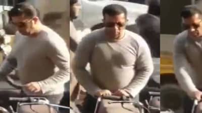 Video: पाकिस्तानात सलमान खान पार्क करत आहे बाइक? कराचीमधील व्हिडिओ व्हायरल