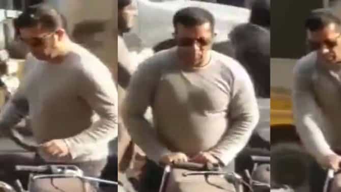 Video: पाकिस्तानात सलमान खान पार्क करत आहे बाइक? कराचीमधील व्हिडिओ व्हायरल