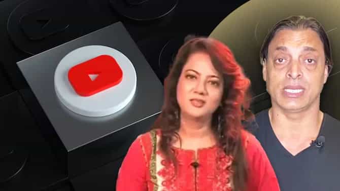 पाकिस्तानी न्यूज चॅनल्सवर भारतात बंदी; शोएब अख्तर-आरजू काझमी यांचे युट्यूब चॅनल्ससुद्धा बंद