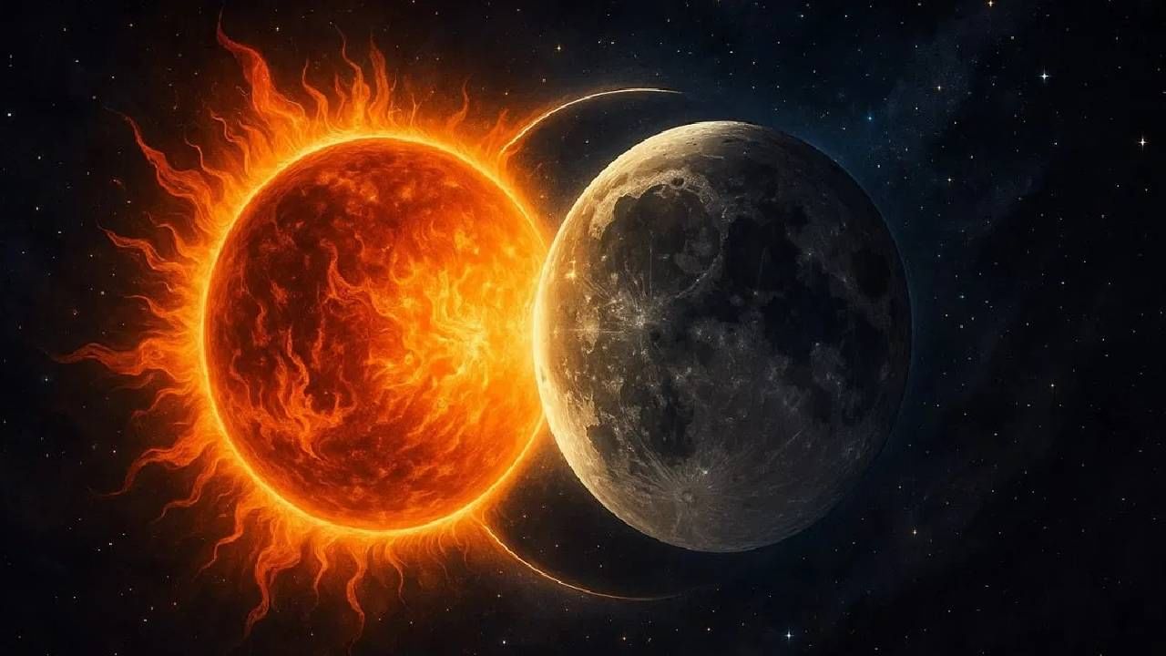 Surya Chandra Yuti 2025: वैशाख अमावस्येला सूर्य आणि चंद्राची युती होणार, 'या' राशींच्या लोकांना होणार फायदे Surya Chandra Yuti 2025: वैशाख अमावस्येला सूर्य आणि चंद्राची युती होणार, 'या' राशींच्या लोकांना होणार फायदे