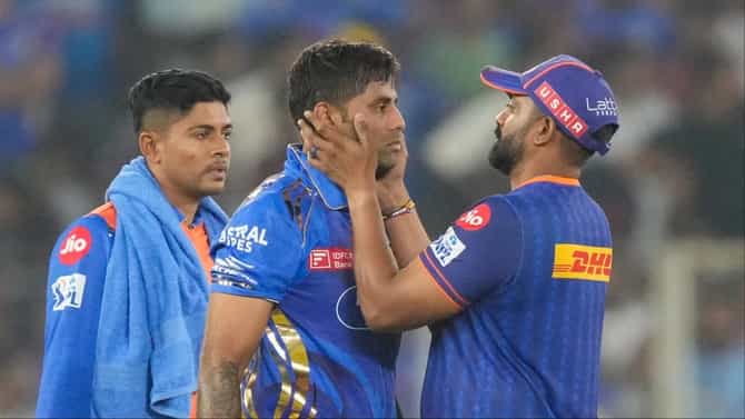 MI vs LSG : सूर्यकुमारच्या आनंदावर काही तासांतच विरजण, मुंबईच्या स्टार बॅट्समनला मोठा झटका