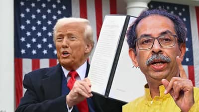 Uddhav Thackeray : ट्रम्प टॅरिफवरुन उद्धव ठाकरे यांनी मोदी सरकारला घेरले, भारत केवळ पाकिस्तानला...