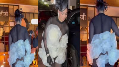 अश्लीलता आहे ही... काजोलची बहीण तनिषाचा ड्रेस पाहून संतापले नेटकरी