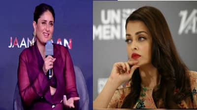 VIDEO: अवॉर्ड शोमध्ये करीना कपूरचा उद्धटपणा; ऐश्वर्याच्या हातातून माइक हिसकावला,ऐश्वर्याच्या कृतीने जिंकले मन