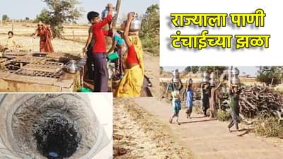 तापमान वाढताच महाराष्ट्र तहानला! राज्यात पाणी टंचाईच्या झळा, टँकरच्या फेऱ्या वाढल्या, जनावरांच्या पाण्याचा प्रश्न भीषण