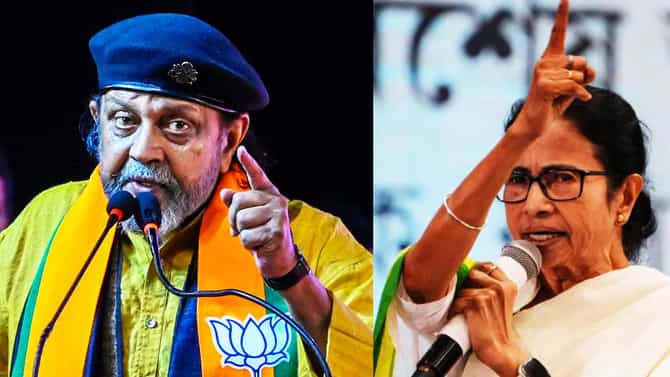 पश्चिम बंगालमध्ये राष्ट्रपती शासन लावा, लष्कराच्या तालमीत घ्या निवडणुका... मिथुन चक्रवर्ती ममता दीदींविरोधात अगोदरच मैदानात