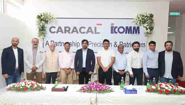 यूएईच्या CARACAL आणि भारताच्या ICOMM ची हैदराबादमध्ये अत्याधुनिक लघुशस्रास्रांची निर्मिती