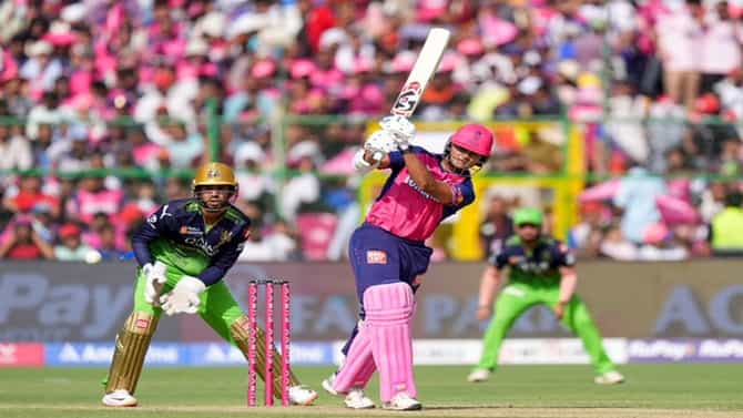 RR vs RCB : यशस्वी जयस्वालचा तडाखा, आरसीबीसमोर 174 रन्सचं टार्गेट, घराबाहेर सलग चौथा विजय मिळवणार?