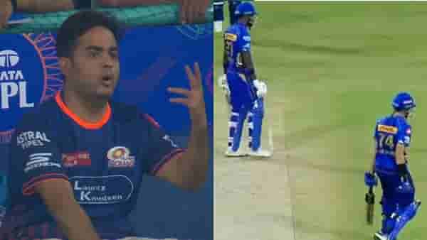 IPL 2025 : हार्दिकने केली धोनीच्या कृतीची पुनरावृत्ती, पण आकाश अंबानी संतापला, रिॲक्शन व्हायरल