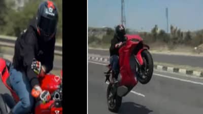 मंत्री जयकुमार गोरे यांच्या मुलाचा बाइक स्टंटचा व्हिडिओ व्हायरल