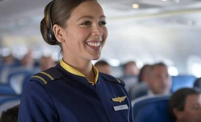 ही माझी शेवटची फ्लाईट..असे एअर होस्टेस म्हणाली, विमानातील प्रवाशांची पाचावर धारण,अखेर...