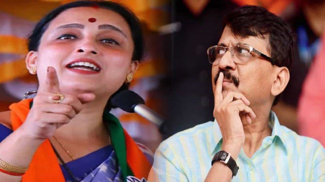 Chitra Wagh :  'स्वयंघोषित विश्व गुरू, उबाठाचा पोपट अन् रडत राऊत...',  चित्रा वाघ यांची राऊतांवर जहरी टीका