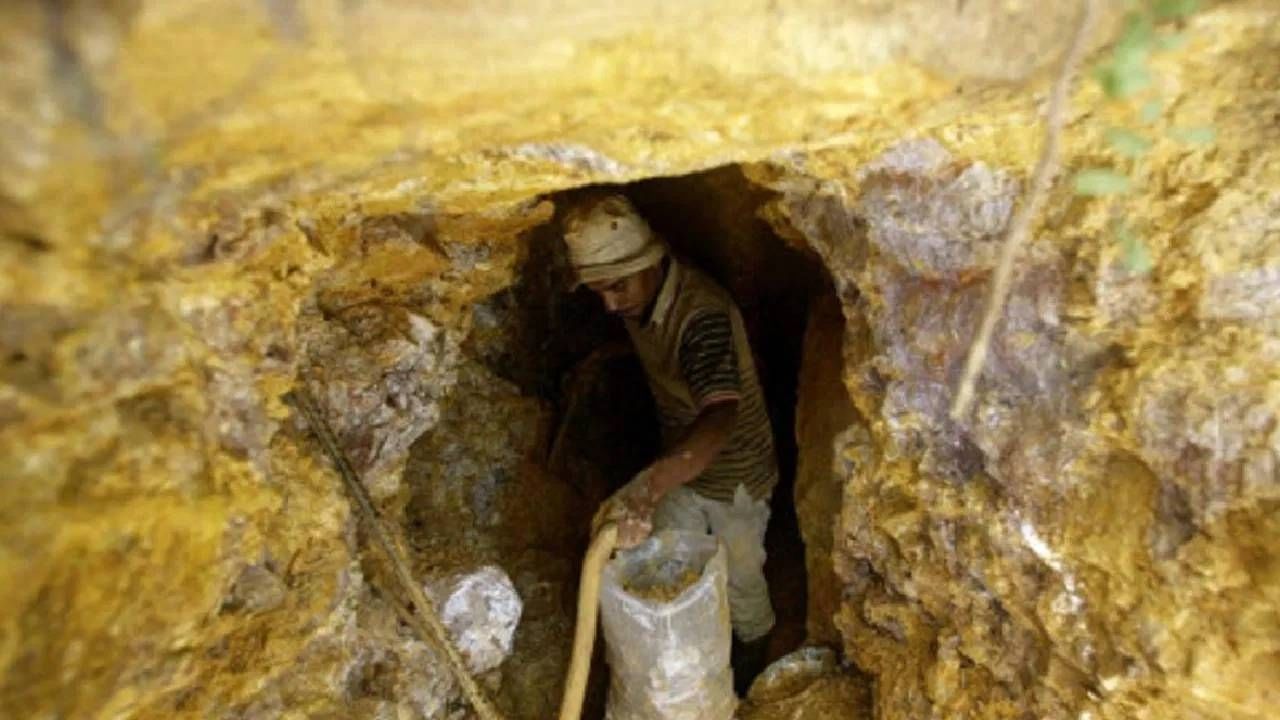 कर्नाटक राज्यात गनजूर गोल्ड माईन्स नावाची एक सोन्याची खाण आहे. गोव्याच्या सीमेवजळ ही खाण आहे. या खाणीची मालकी एका खासगी कंपनीकडे आहे. 2022 सालापासून या खाणीतून सोनं काढण्यास सुरुवात झाली होती. या खाणीतून दरवर्षी जवळपास 1.5 टन सोनं काढलं जातं, असा अंदाज व्यक्त केला जातो. 