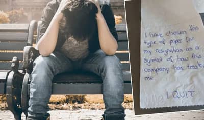 Viral: पत्रास कारण की.. चक्क टॉयलेट पेपरवर लिहीला राजीनामा, लोक हळहळले