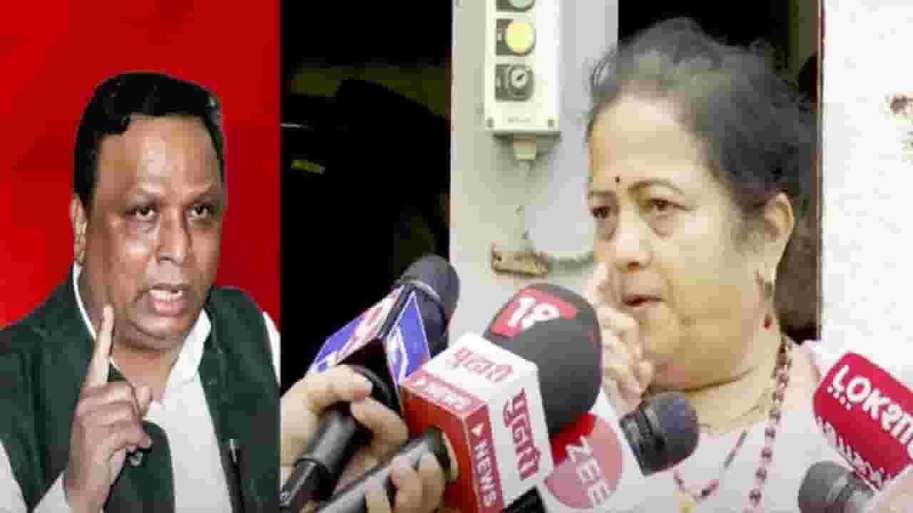 Kishori Pednekar :  ठाकरेंना 'लँड माफिया' म्हणताच पेडणेकरांकडून 'झोलर'ची आठवण, शेलारांना दिलं जशास तसं उत्तर