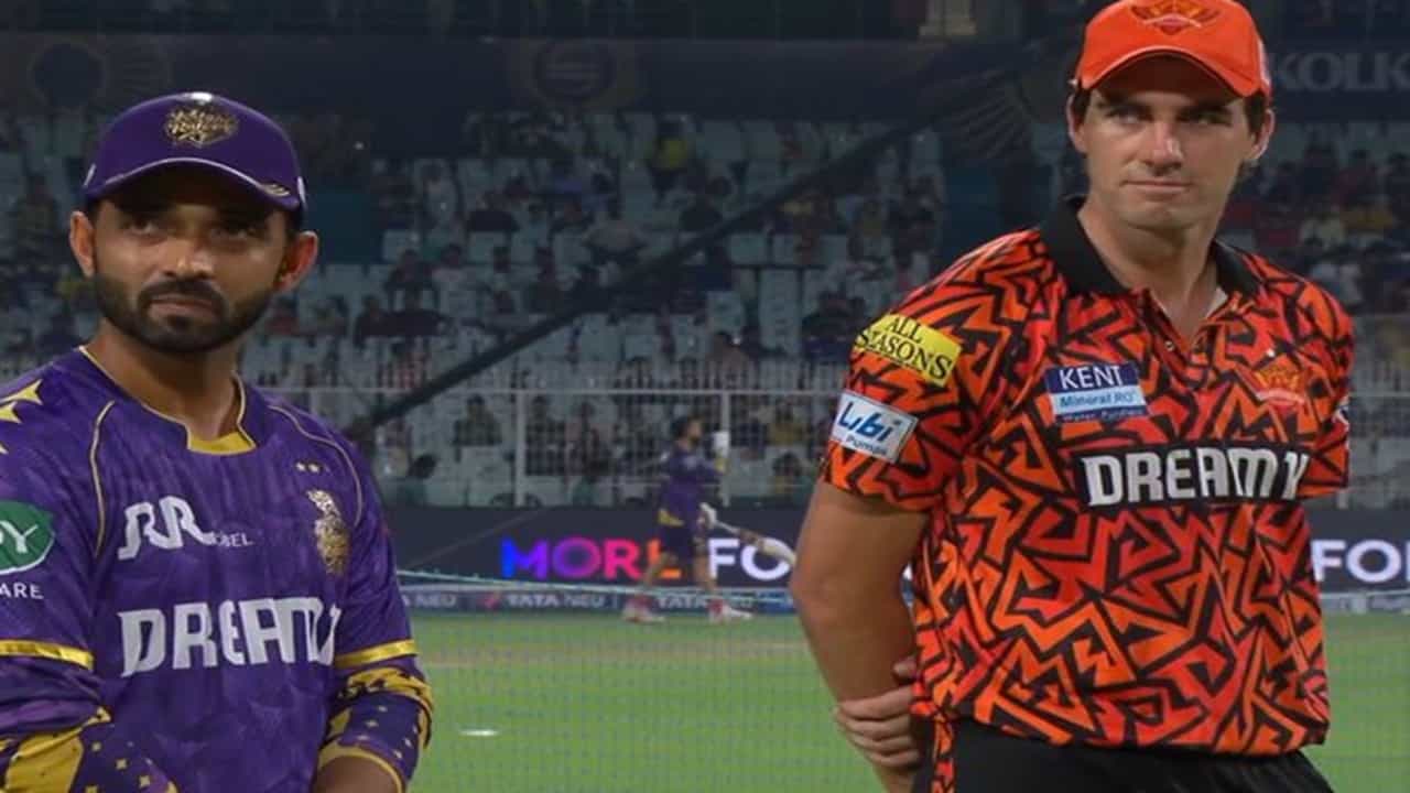 KKR vs SRH : सनरायजर्स हैदराबादने टॉस जिंकला, कोलकाता नाईट रायडर्सची बॅटिंग, प्लेइंग ईलेव्हनमध्ये कोण?